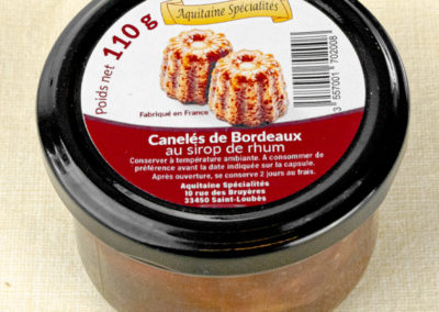 VERRINE DE CANELÉS (X2)