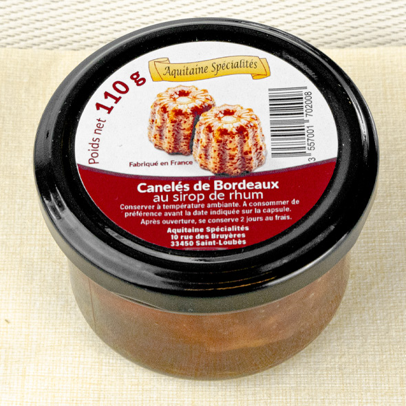 VERRINE DE CANELÉS (X2)