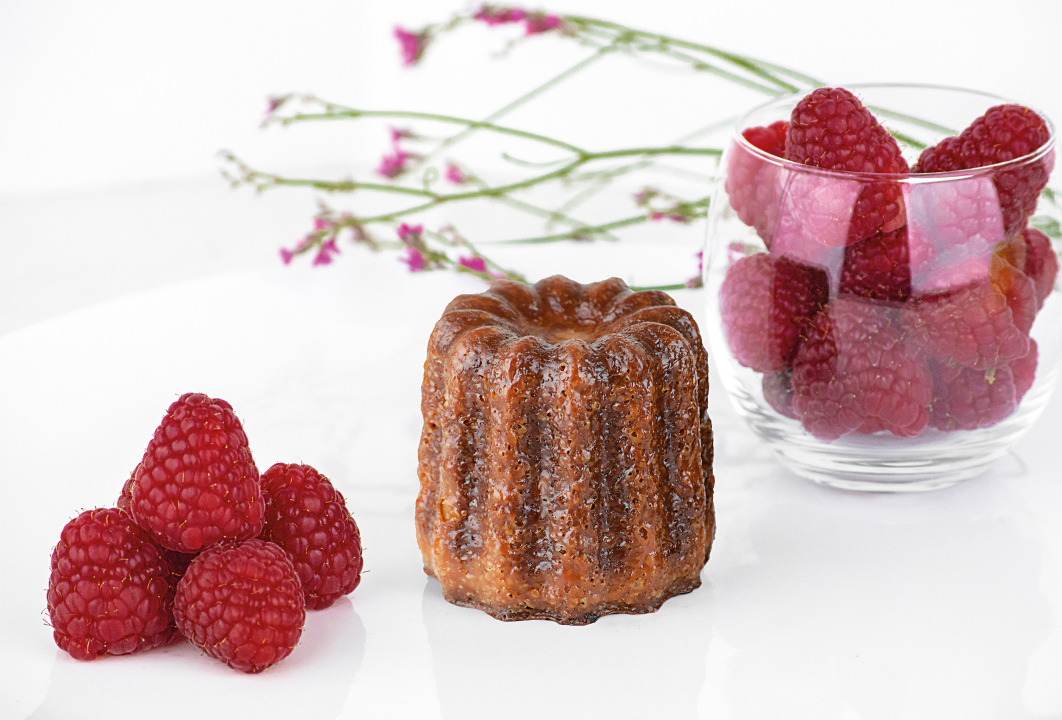 Canelé framboise