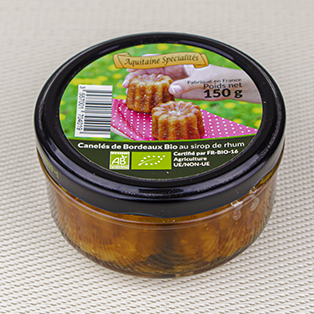 Verrine Canelés Bio Verrine Canelés Bio